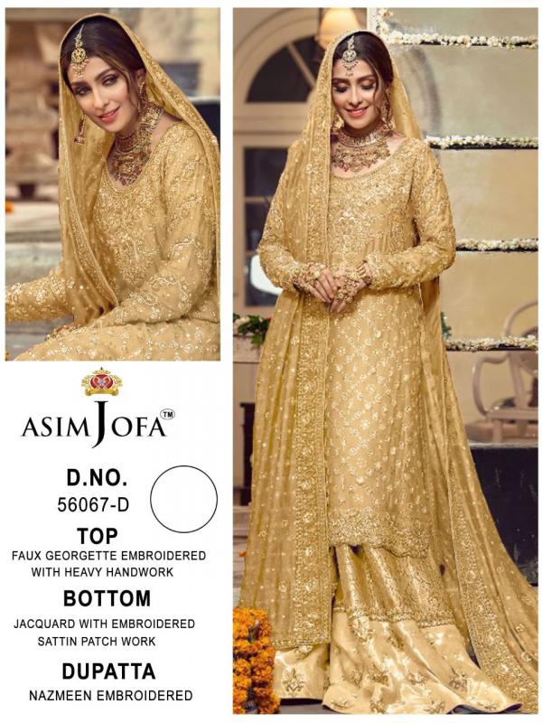 Asim Jofa 56067 Colours Georgette Designer Exclusive Salwar Suit